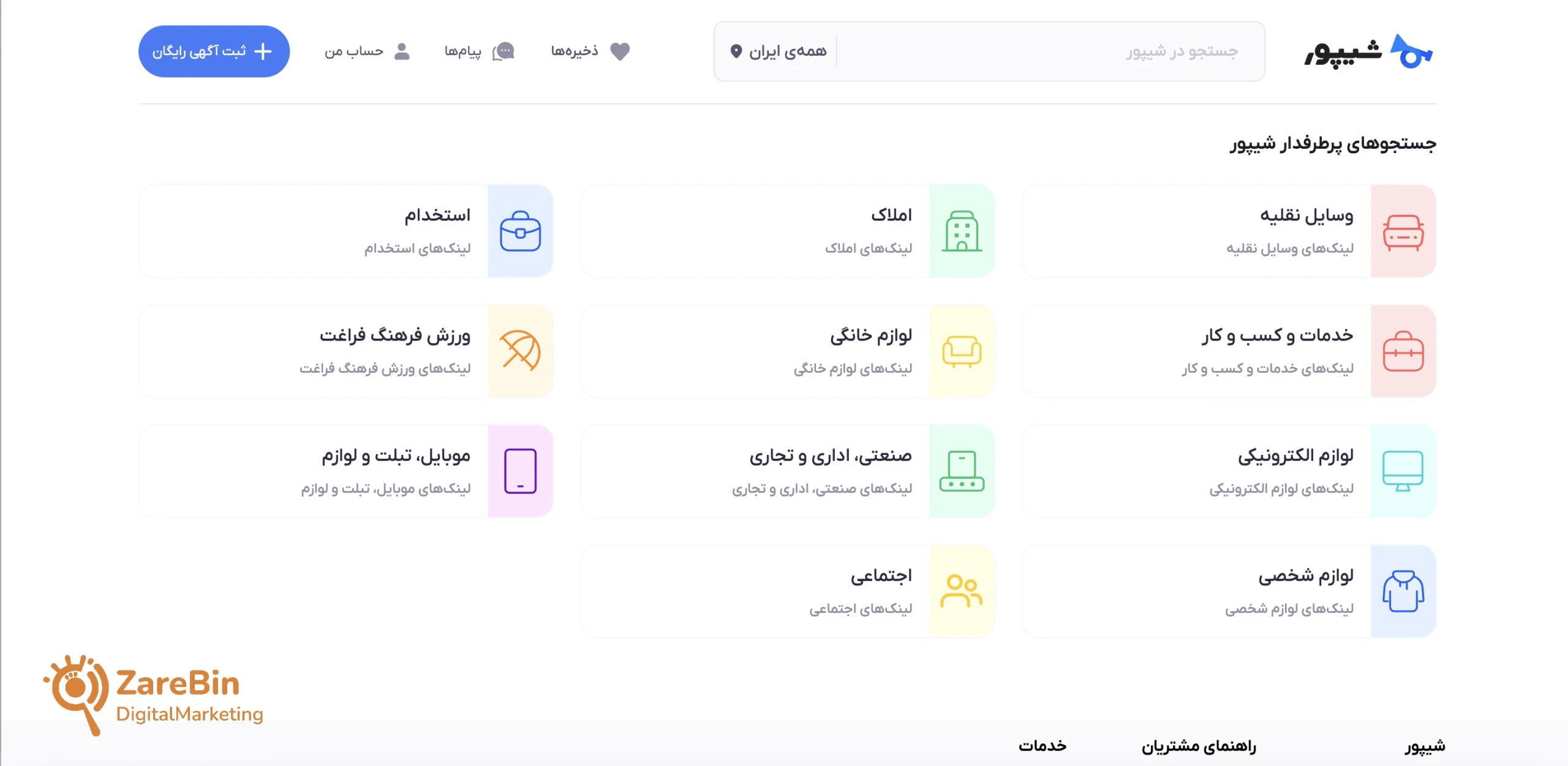 سایت شیپور